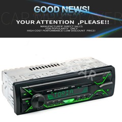 Single Din Car Stereo Radio Bluetooth MP3 Player Dash Audio FM AUX USB Charger