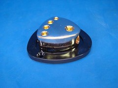 1 IN 4 OUT POWER DISTRIBUTION BLOCK 1/0 GAUGE 4 AWG HEAVY DUTY 12-VOLT US SELLER