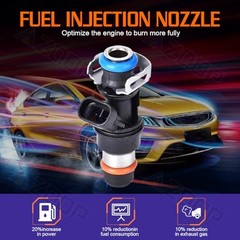 Fuel Injectors Compatible For Silverado 1500 2500 4.8L/5.3L/6.0L (2001-2006)