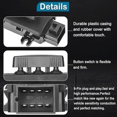 Power Seat Switch 6-Way Driver Seat Adjustment Switch Compatible with 1999
