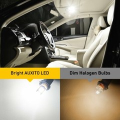 10X AUXITO 194 2825 T10 168 Interior License Plate LED Light Bulb Super Bright