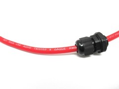 Sky High 8 AWG 3/8″ Waterproof Firewall Sheetmetal Grommet Power Wire Cable GA