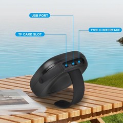 Portable Bluetooth Speaker for Bike, Mini Outdoor Travel Speakers, Wireless T…