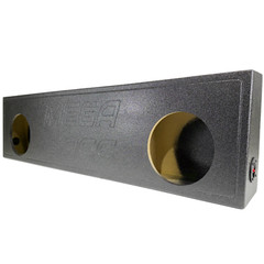 Sub Woofer Box Chevy Silverado 07-18 Single Regular Cab 2×10 Woofers Ported