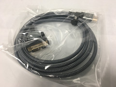 NEW HDMI A to DVI-D Adapter 6FT High-Speed Gold-Plated Cable