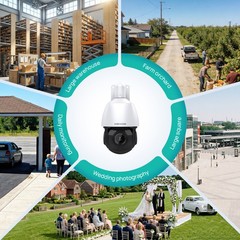 Vikylin 4K 8MP 25X PTZ 360 degree POE IP Camera Outdoor IR Audio Auto Tracking
