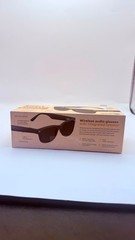 WeariQ Wireless Smart Glasses Bluetooth Audio UV400 Polarized Black