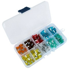 120 PC Low Profile Mini Car Fuse Auto Car Motorcycle SUV Fuses Kit APM ATM