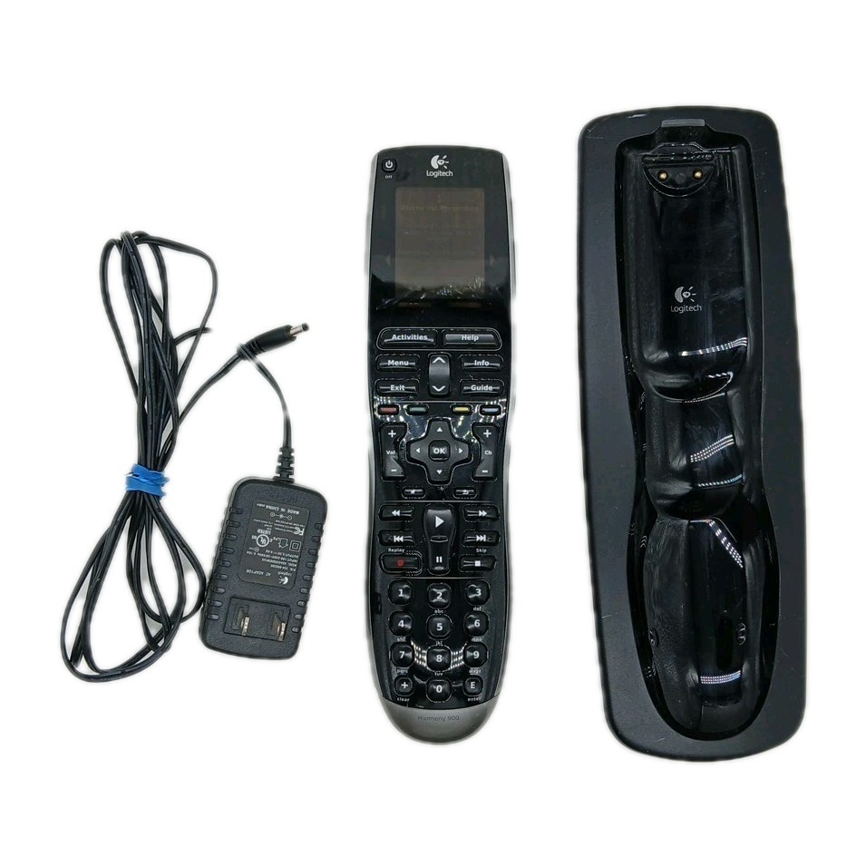 Logitech Harmony Elite N-R0010 Remote Control No Charging Dock W/ Charging Dock