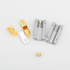 Viborg HI-END 24K Gold Plated USB2.0 Plug USB A, USB B Connector DIY Hi Fi USB