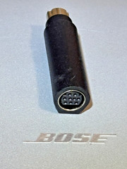 BoseLink A Mini DIN Adapter 9 PIN Female to 8 PIN Male For Bose Lifestyle SA-2/3