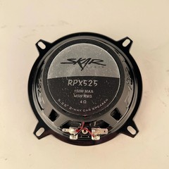 USED SKAR AUDIO RPX525 5.25″ 2-WAY 150W MAX CAR AUDIO COAXIAL SPEAKERS – PAIR