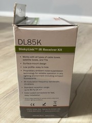 Xantech DL85K LCD/CFL Proof Dinky Link IR Receiver Kit New Open Box