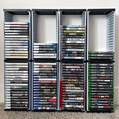 VIDEO GAME STORAGE TOWER ORGANIZER FOR PS5 PS4 PS3 NINTENDO SWITCH XBOX 36 DISCS