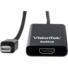 Visiontek 900691 Mini DisplayPort to HDMI 4K Adapter M-F