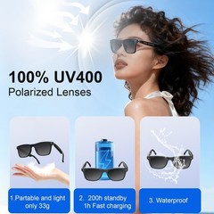Lentes Inteligentes Bluetooth AI Chat GPT con Musica Llamadas y Traduccion 2026