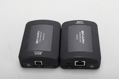 Binary B-350-USB2-CATX USB 2.0 Cat 5e/6 Extender Balun Kit With Accessories