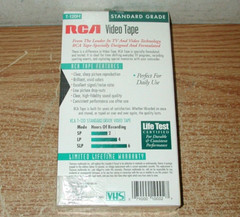 LOT OF 8 RCA T-120H STANDARD GRADE VHS VIDEO TAPES, UP TO 6 HOURS OF PLAY