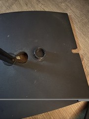 2 Bose Floor Stand Base For Double Cube /Jewel Speakers w 3 Of 4 Caps & Hardware
