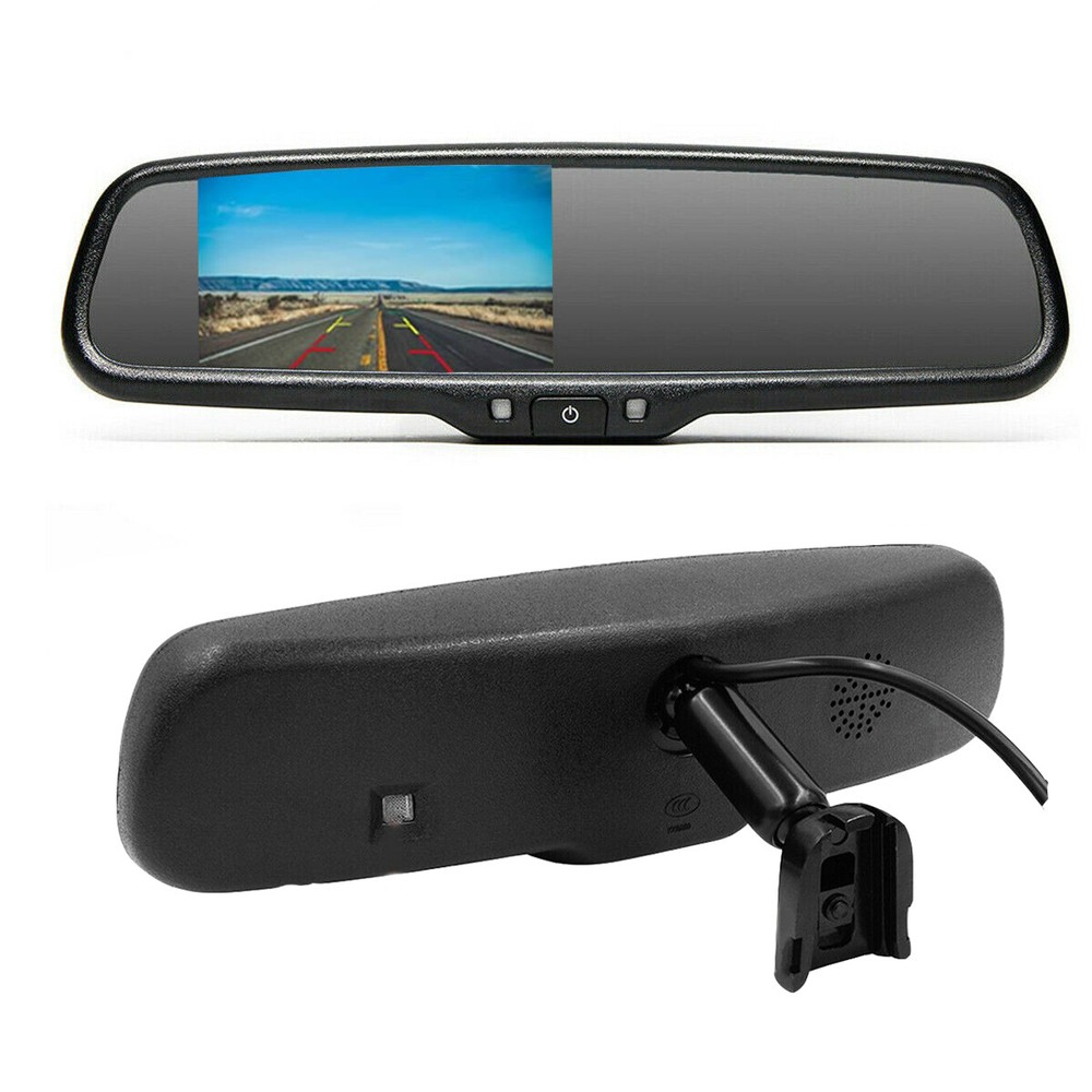 4.3″ Car Rear View Mirror Monitor for Backup Camera Reversing w/ No.1 Bracket