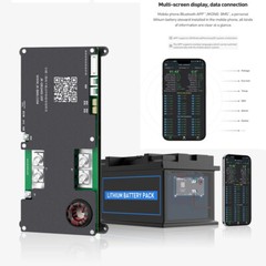 JK 4S-8S 200A 12V 24V LifePo4 Li-ion Battery Bluetooth Smart Active Balancer lot