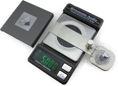 Turntable Stylus Gauge with Digital Display and Calibration Masses for Accuracy
