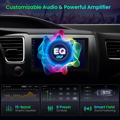 XTRONS 7″ IPS 2DIN Car Play Android 14 8Core 64GB Car Radio Stereo GPS Head Unit