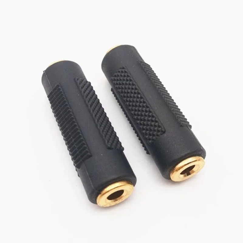 3.5mm Female to Female Audio Jack Coupler Stereo Adapter Extension for AUX MP3