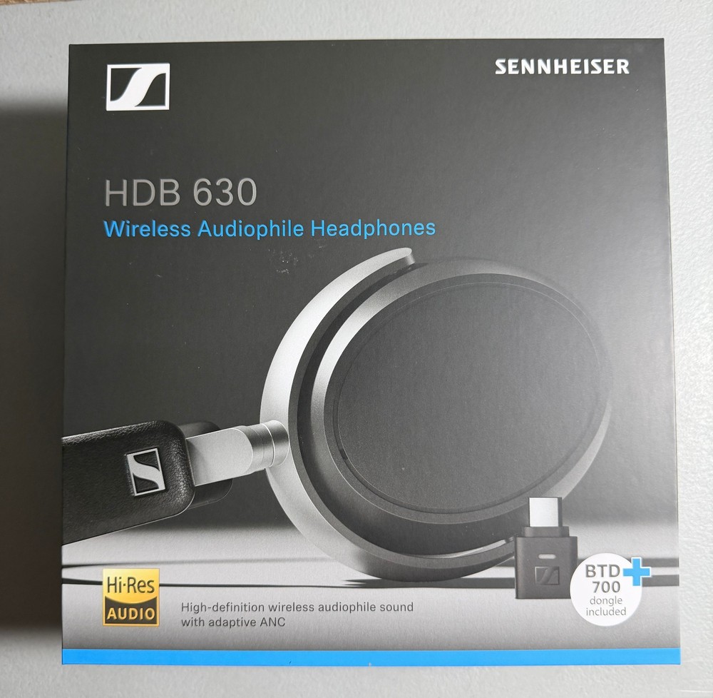 NEW Sealed Sennheiser HDB 630 Wireless Over-Ear Headphones – Hi-Res Audiophile