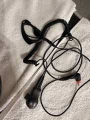 Lot of 3 Earpieces Headsets For Motorola SL300 TLK100 Radio 2 Tube 1 ARC Earhook