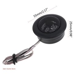 New Style 1Pair Car Tweeter Speakers Car System Super Loud Tweeter Speakers