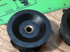 ’70s/60s vintage 53 mm large rotary console knobs Japan RCA Collins Raytheon