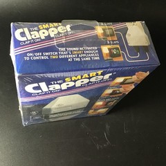 Smart CLAPPER On/Off Sound Light Sensor Wireless Switch NEW Sealed Box Vintage
