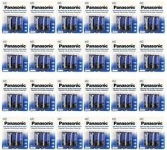 24 Pack Panasonic Super Heavy Duty C Batteries Retail Packaging