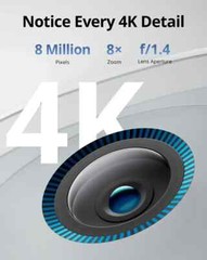 eufy 2K Wireless Home Security Add-on Camera for eufyCam 2 Pro Night Vision IP67