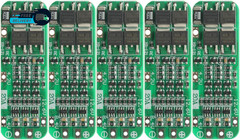 5PCS 3S BMS 20A Li-Ion Lithium Battery 18650 BMS Charger PCB BMS Protection