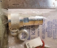 Kings RF Coaxial Connector 91836 ug-59e/u Military Grade NOS OEM Made In U.S.A.