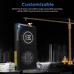 US 13S 48V BMS 60A Li-ion Battery Protection Board Balancer+Smart Bluetooth UART