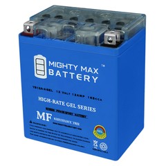 Mighty Max 12V 12AH 165CCA GEL Battery Replaces Kawasaki EN500-A Vulcan 90-96