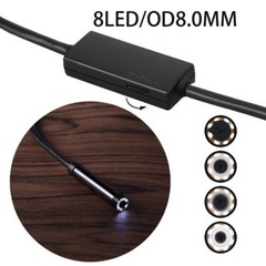5M 8LED WiFi Borescope Endoscope Snake Inspection Camera for iPhone Android iOS