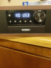 SoundBeast Stereo Shelf System CD Player, Bluetooth, FM Radio, USB Playback, Aux