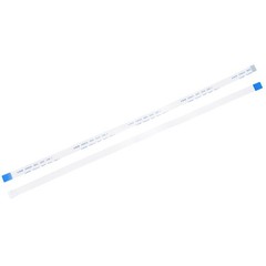 FFC Ribbon Flat Flexible Cable 12 Pin 0.5mm 250mm (B Type) for LCD Laptop, 20pcs