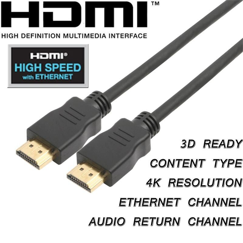 CableBuilders High Speed HDMI® Cable with Ethernet, 6 Ft.