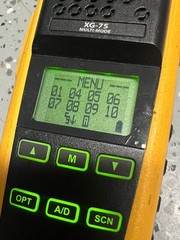 Harris XG-75 / 75P EVXG-PB78Y 768-861 mhz P25 Phase 2 TDMA Digital Radio Yellow