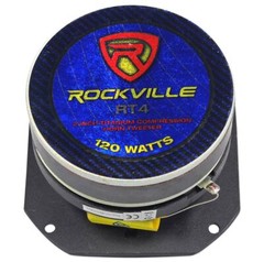 Pair Rockville RT4 2″ 240w Car Tweeters CEA Compliant Titanium Compression Horn