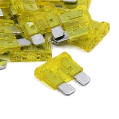20 pcs 20 Amp Standard Blade Fuse, 20 A Automotive Fuse for Car Truck