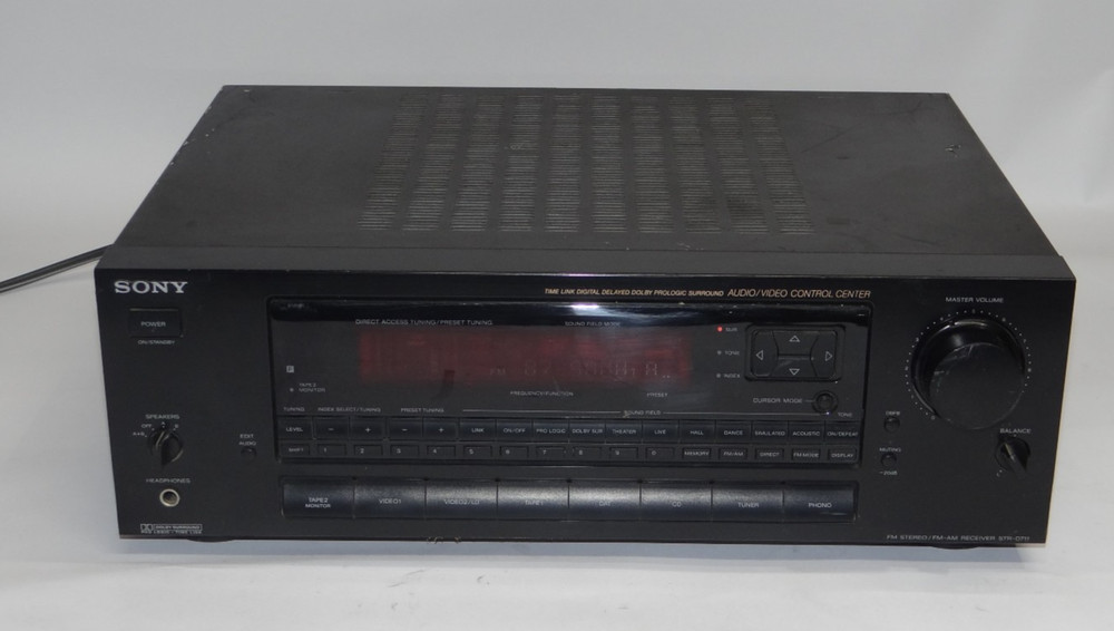 Vintage Sony STR-D711 Stereo Receiver AM/FM Phono Tested Working