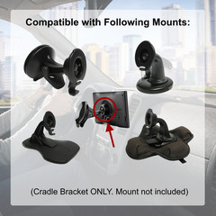 2 Pack – GPS Cradle Bracket Clip Replacement For Garmin DriveSmart Drive Nüvi RV