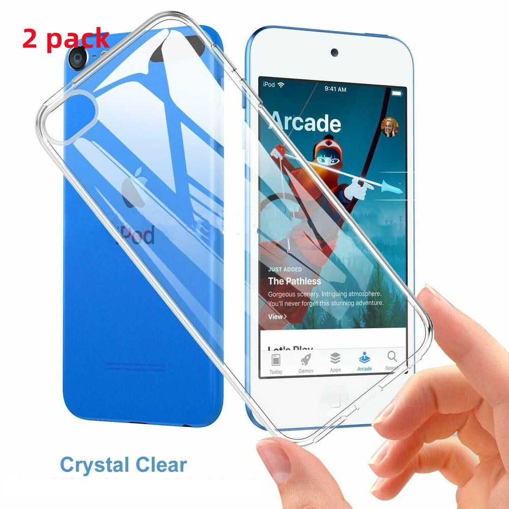 For iPod Touch 5th/6th/7th Gen Case Crystal CLEAR Shockproof Silicone TPU Cover