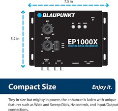 Blaupunkt EP1000X Digital Bass Enhancer Bass Note Restorer